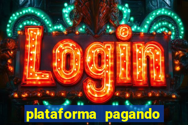 plataforma pagando no cadastro slots